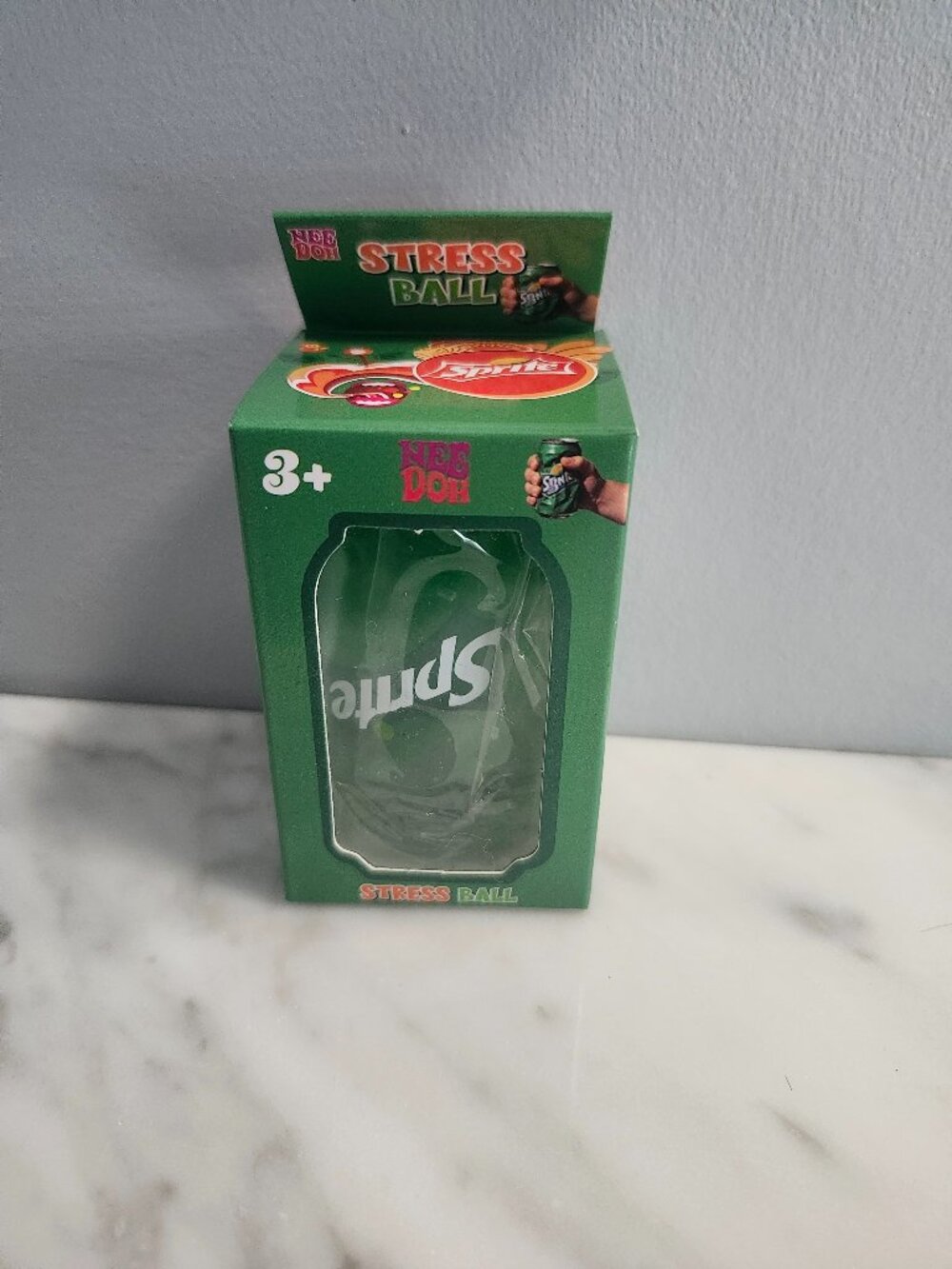 NeeDoh sprite can shaped Stress Ball - green